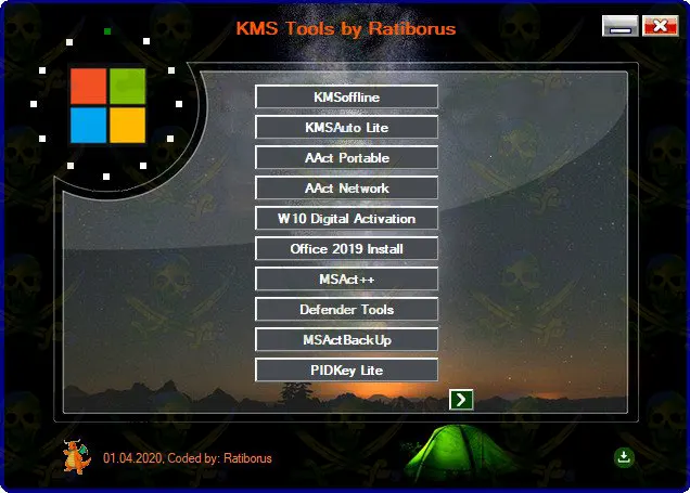 Ratiborus KMS Tools v1.6.4 2021 Ativador Windows KMSAuto Download Torrent Brasil